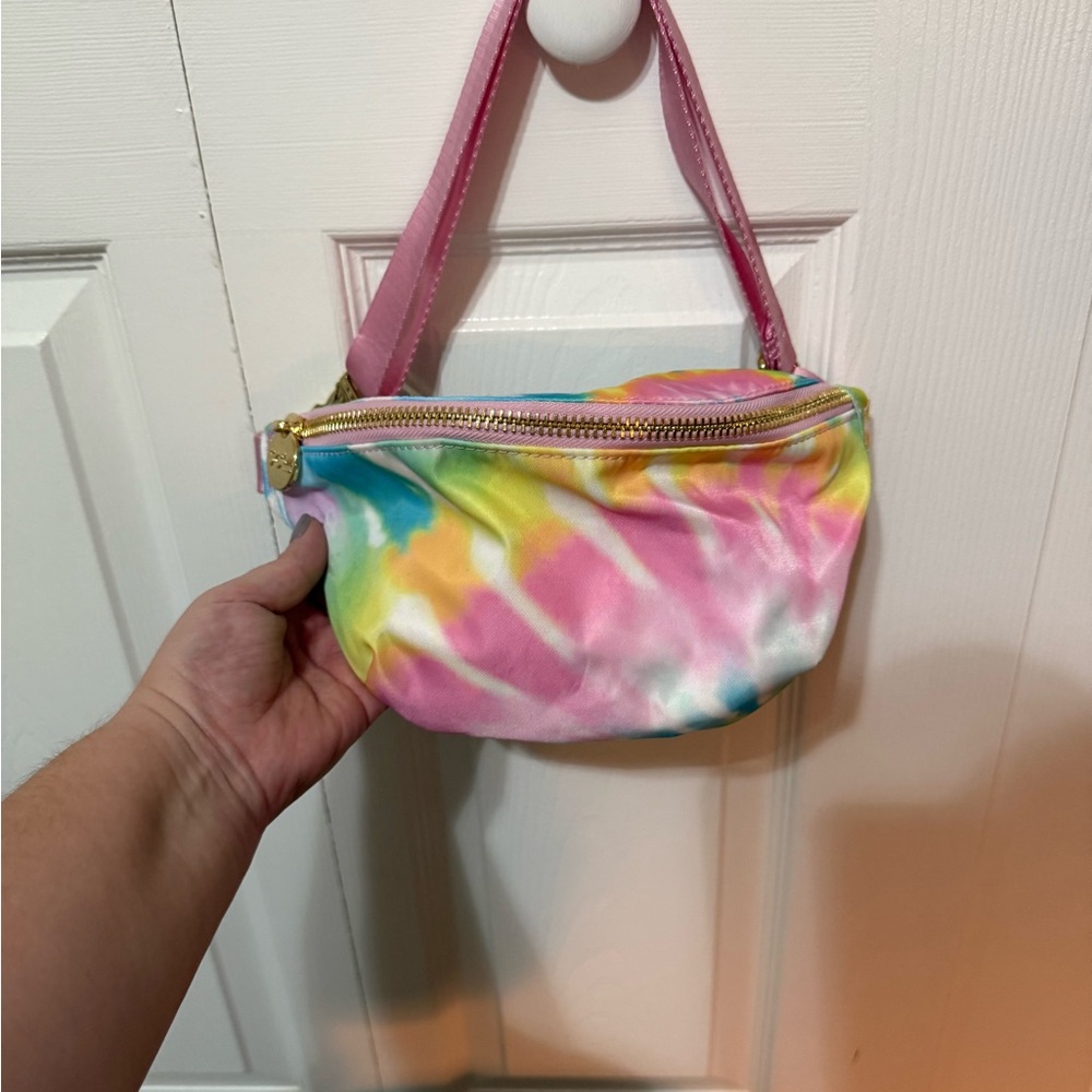 Stoney Clover Lane Pink Tie-Dye Fanny Pack
